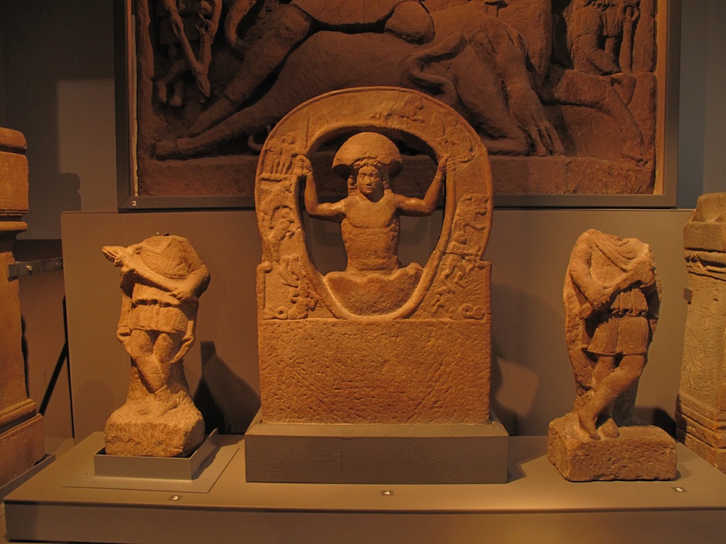 Mithras in Cosmic Egg found at Housesteads, Great North Museum Newcastle